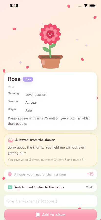 Flower story